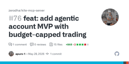 Agentic trading on Kite MCP